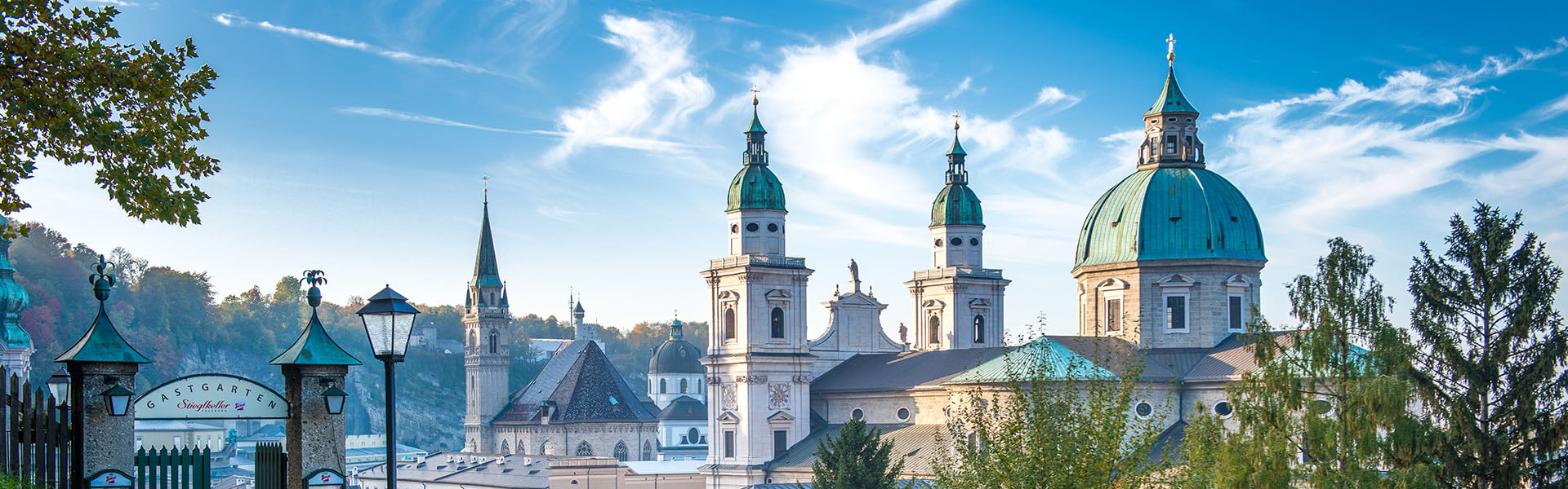 Aussicht über Salzburg